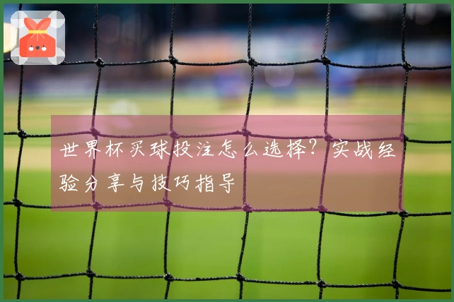 世界杯买球投注怎么选择？实战经验分享与技巧指导